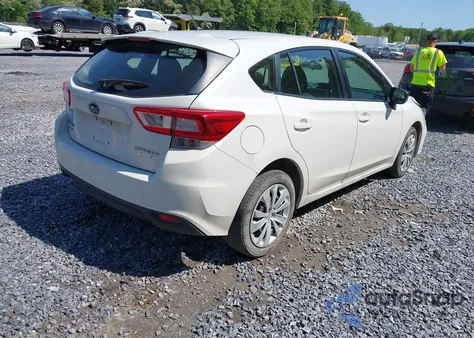 2017 Subaru Impreza 2.0I from USA, damaged, VIN 4S3GTAA68H3711258